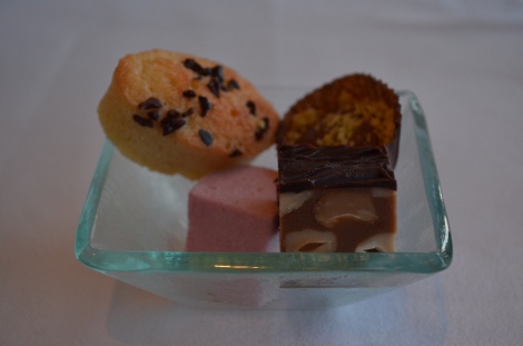 Just when you think it's all over, the petit fours are rolled out